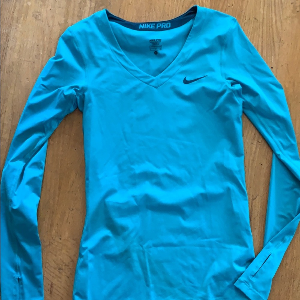 Long sleeve nike pro